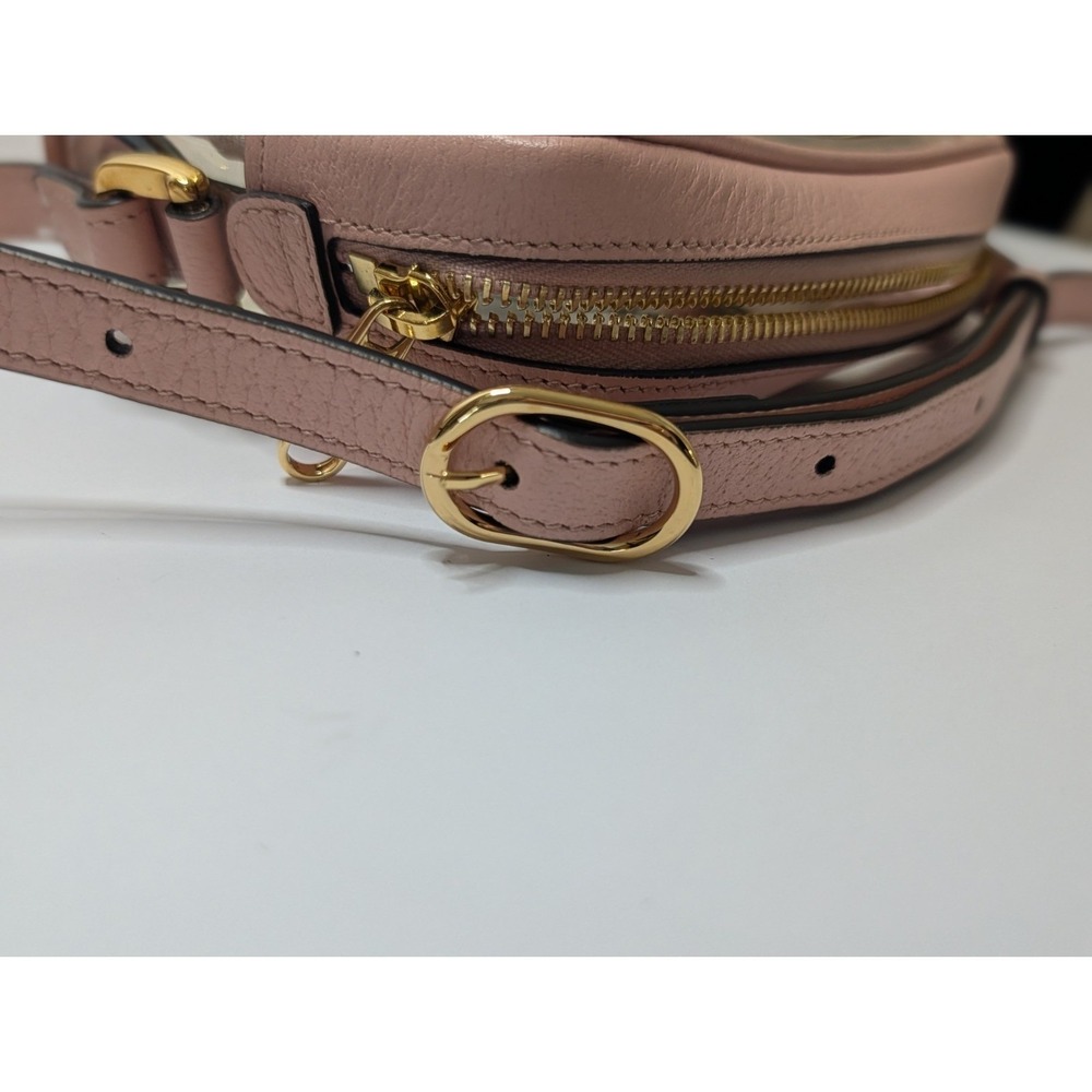 Gucci Ophidia Mini Bag Clear Vinyl Purse Crossbody Shoulder Stadium Bag - Picture 14 of 15